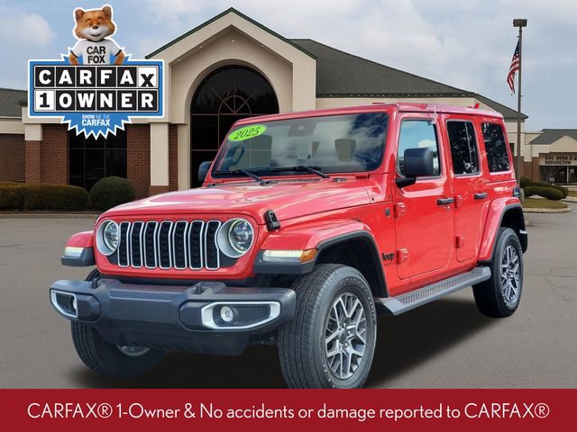 Used 2025 Jeep Wrangler Sahara w/ Safety Group AWD/4WD image 2