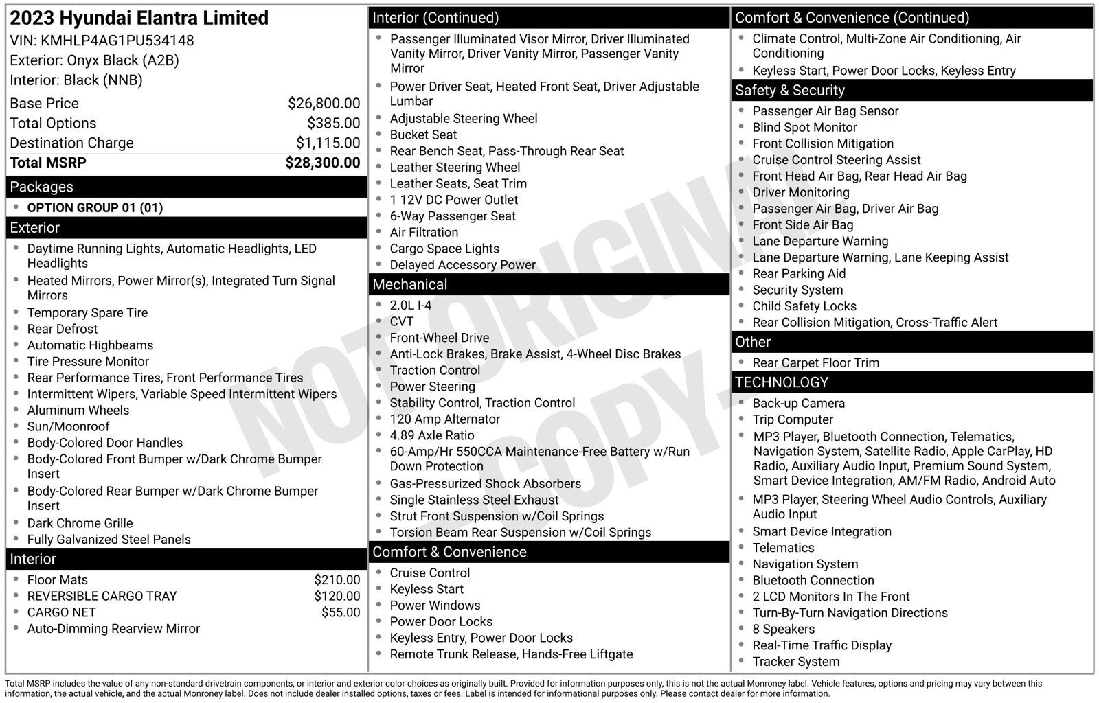 Used 2023 Hyundai Elantra Limited FWD image 28