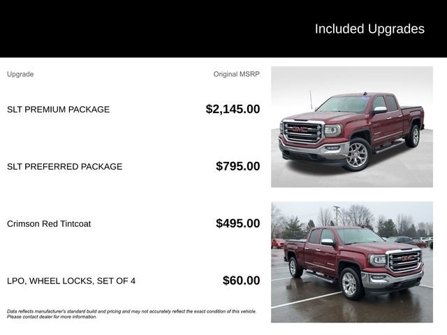 Used 2017 GMC Sierra 1500 SLT w/ SLT Premium Package image 8