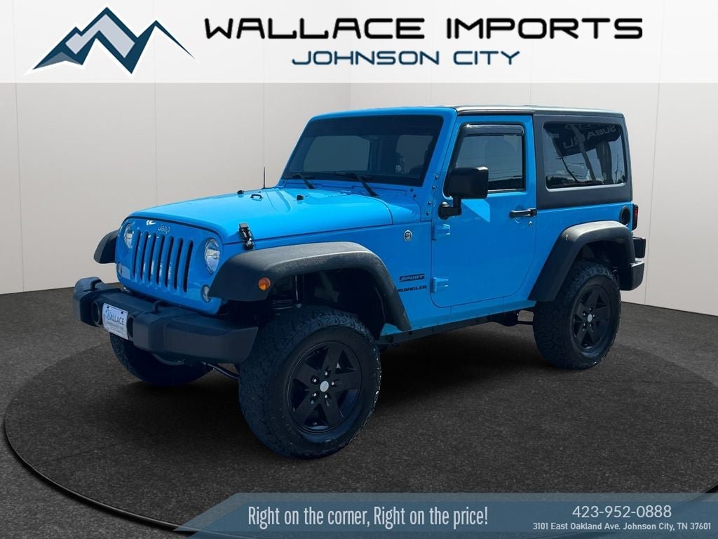 Used 2017 Jeep Wrangler Sport w/ Quick Order Package 24S AWD/4WD image 2