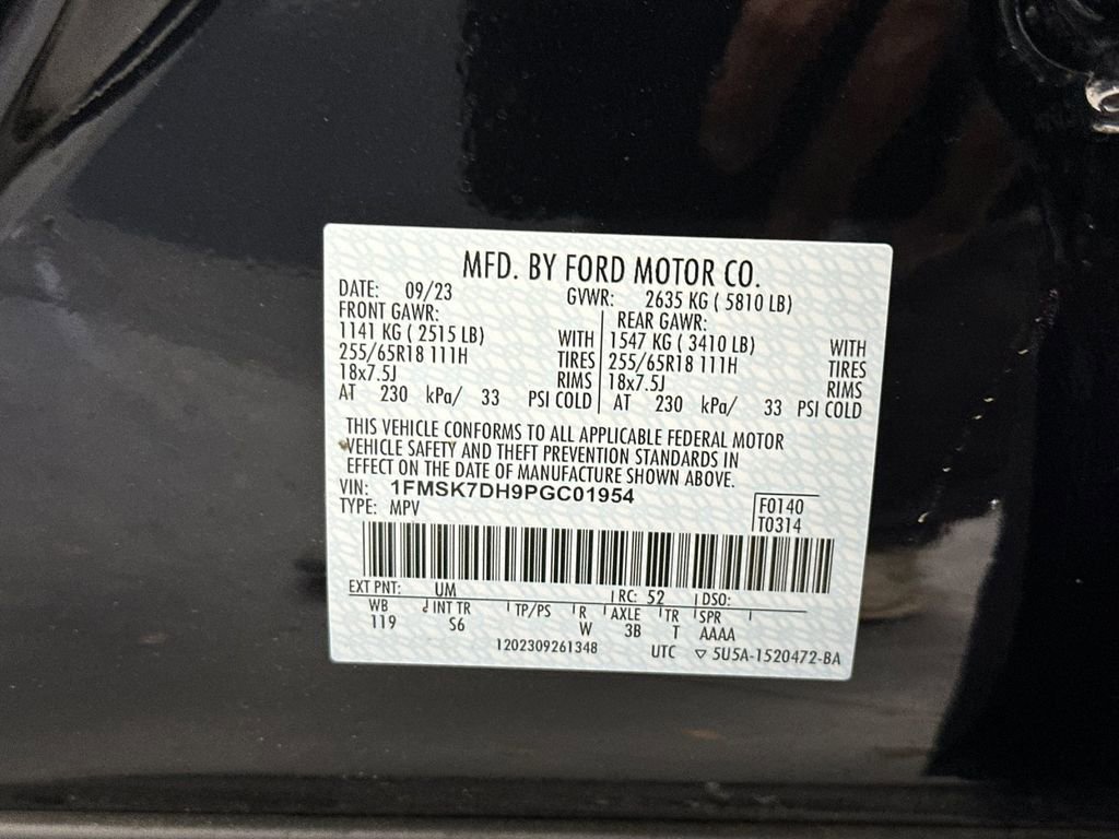 Used 2023 Ford Explorer XLT w/ Equipment Group 202A RWD image 29