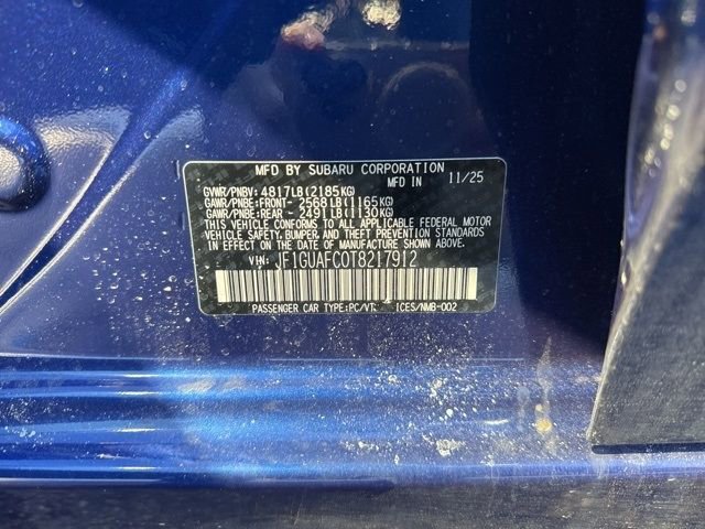 New 2026 Subaru Impreza 2.0i Sport image 28