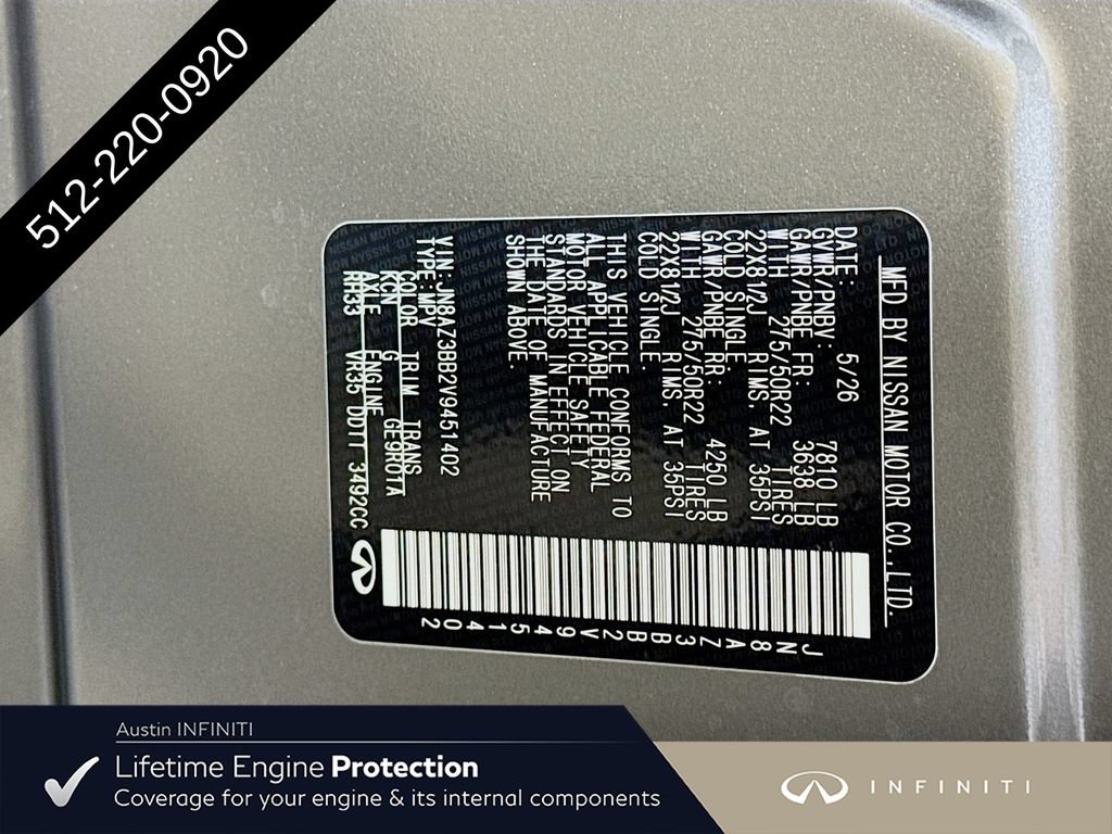 New 2027 INFINITI QX80 Luxe AWD/4WD image 45