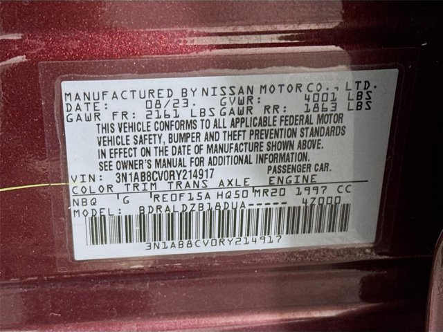 Certified 2024 Nissan Sentra SV FWD image 30