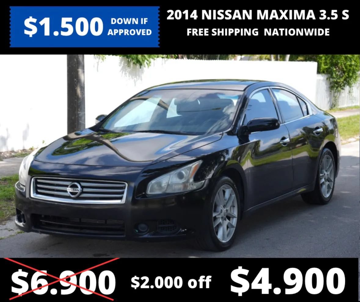 Used 2014 Nissan Maxima 3.5 S FWD image 1