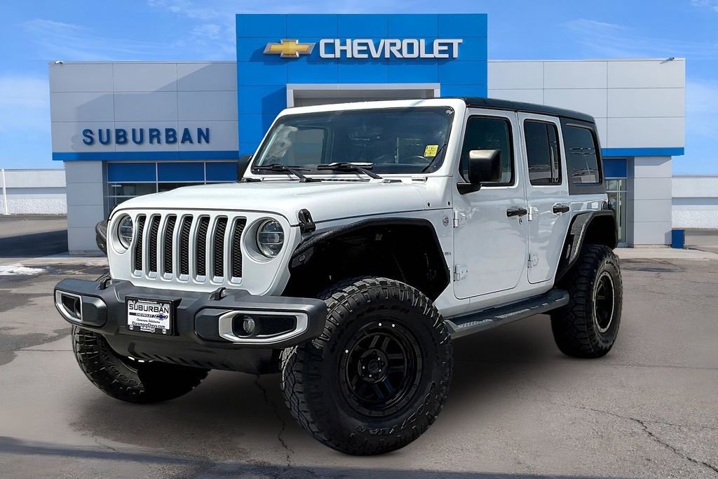 Used 2019 Jeep Wrangler Unlimited Sahara w/ Dual Top Group AWD/4WD image 1