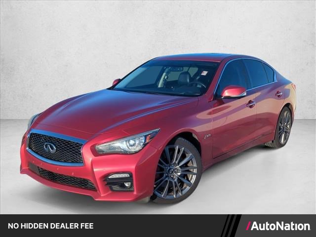 Used 2017 INFINITI Q50 Red Sport 400