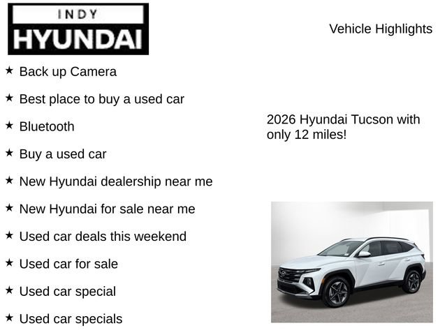 New 2026 Hyundai Tucson SEL AWD/4WD image 8
