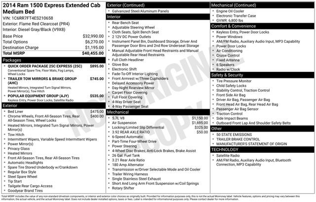 Used 2014 RAM 1500 Express AWD/4WD image 6