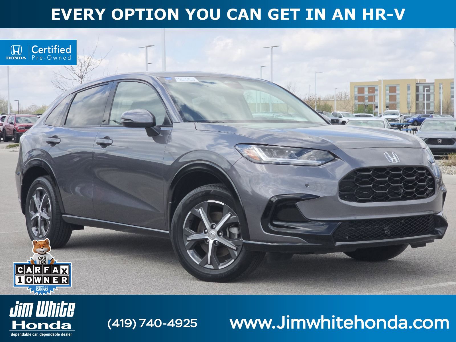Certified 2024 Honda HR-V EX-L image 1