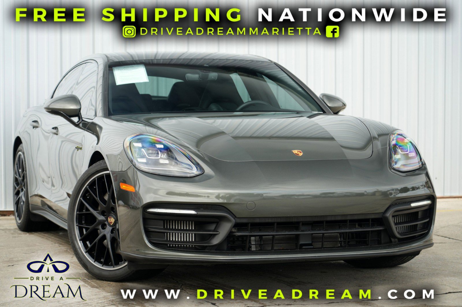 Used 2022 Porsche Panamera 4 AWD/4WD image 2
