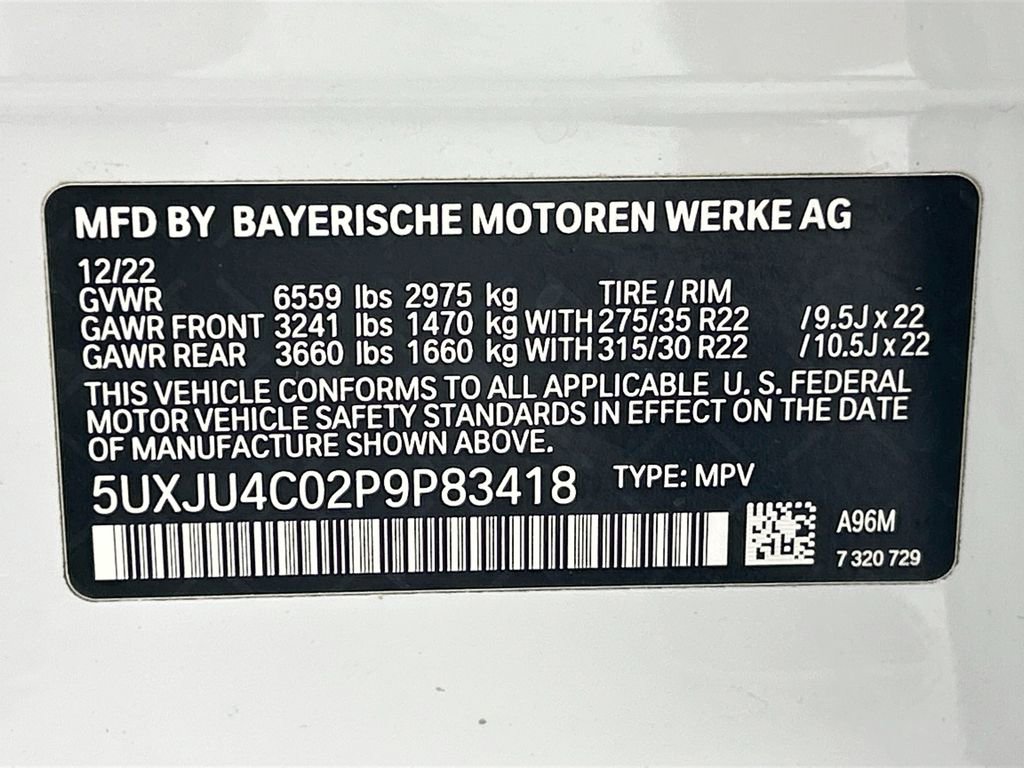 Used 2023 BMW X5 M50i w/ Executive Package AWD/4WD image 34