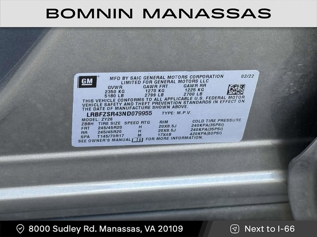 Used 2022 Buick Envision Avenir w/ Technology Package II AWD/4WD image 31