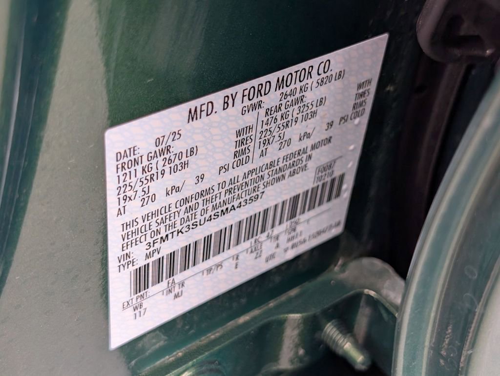 New 2025 Ford Mustang Mach-E Premium image 50