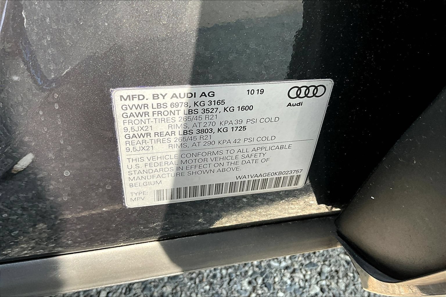 Used 2019 Audi e-tron Prestige w/ Prestige Package AWD/4WD image 17