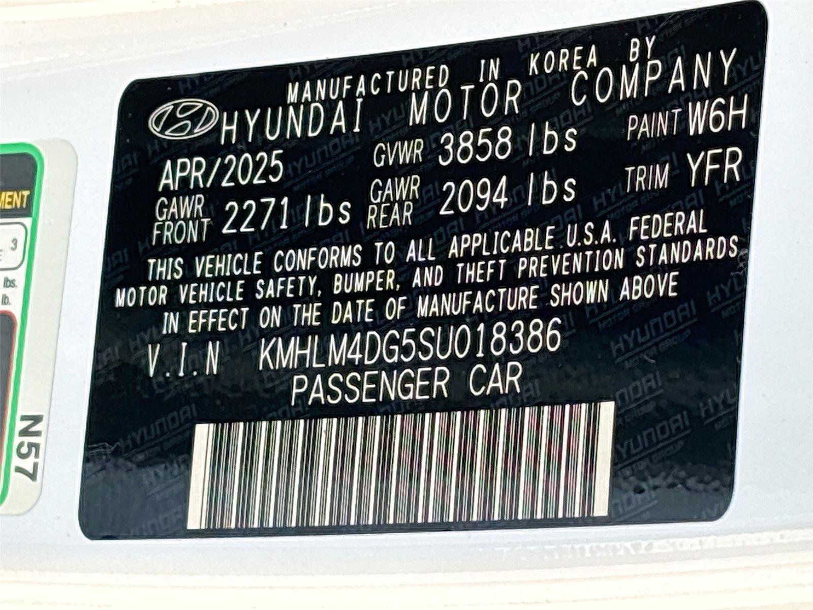 Certified 2025 Hyundai Elantra Sport FWD image 21