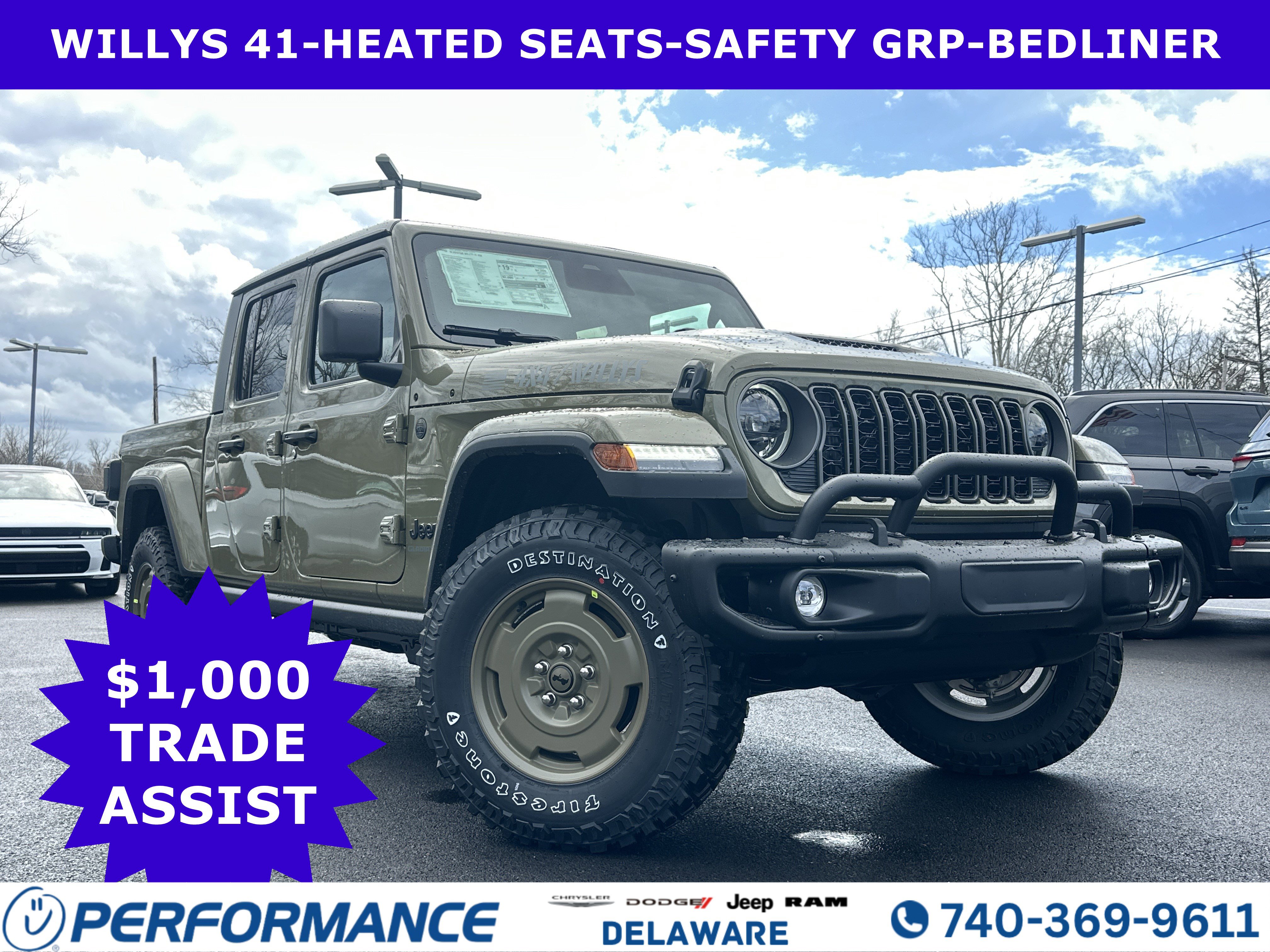 New 2026 Jeep Gladiator Willys