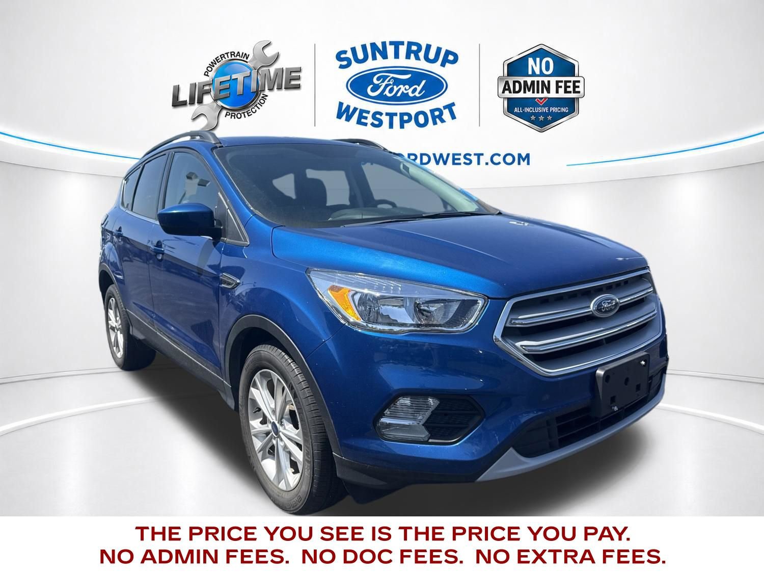 Used 2018 Ford Escape SE w/ SE Sync 3 Package FWD image 1