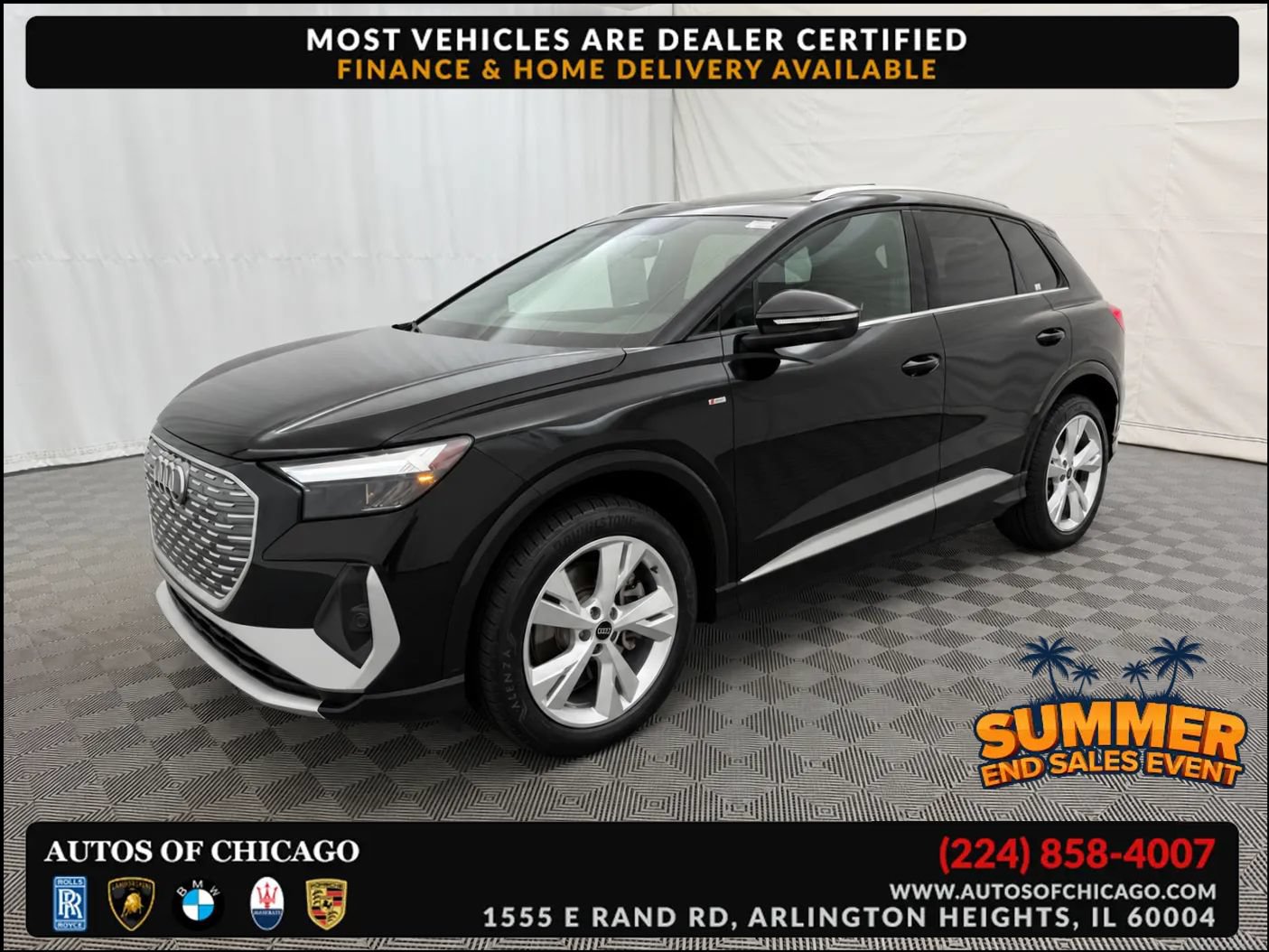 Used 2023 Audi Q4 e-tron Premium Plus w/ Premium Plus AWD/4WD image 1