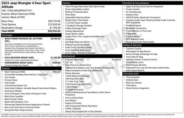Used 2023 Jeep Wrangler Sport S image 31
