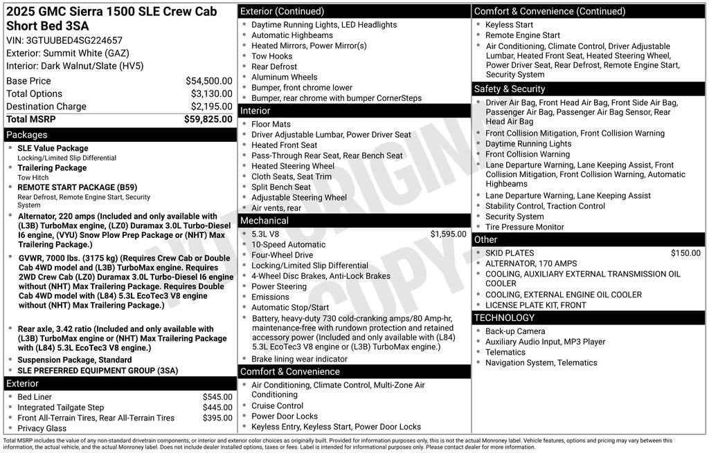 Used 2025 GMC Sierra 1500 SLE image 42