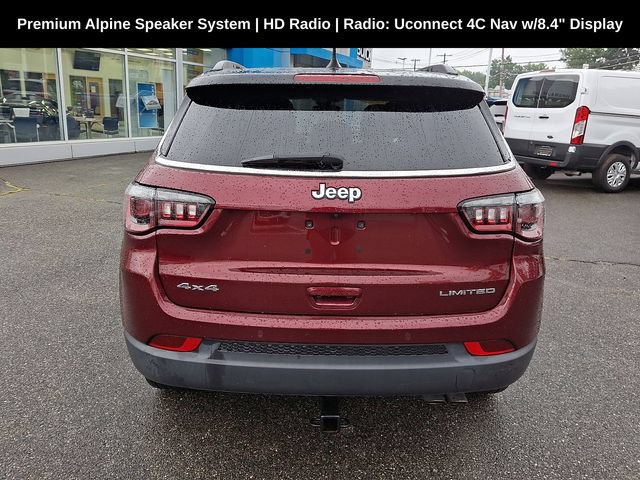 Used 2021 Jeep Compass Limited w/ Sun and Sound Group AWD/4WD image 9