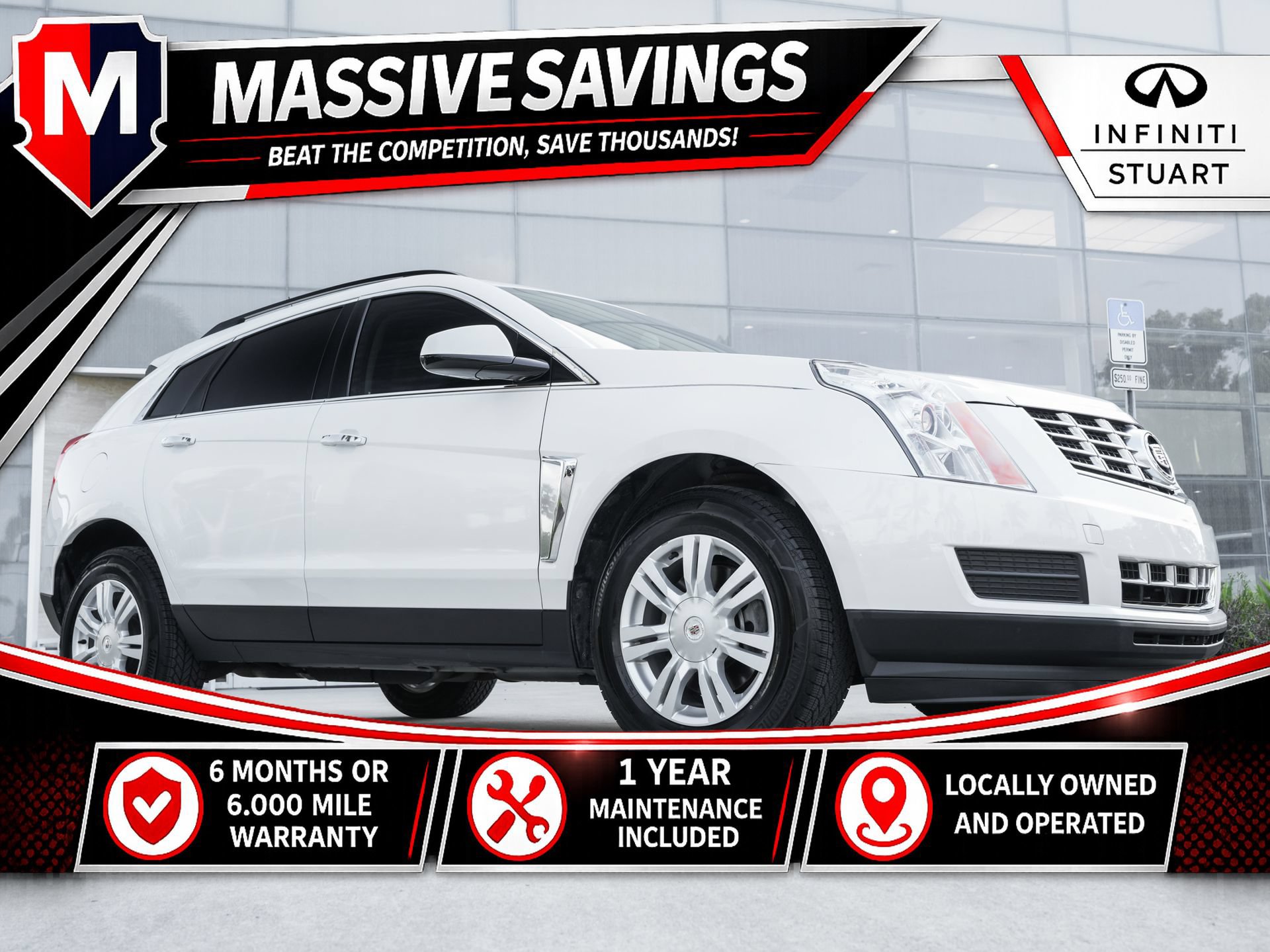 Used 2015 Cadillac SRX FWD 360° Tour