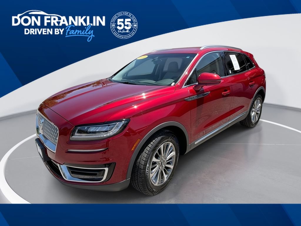 Used 2019 Lincoln Nautilus Select