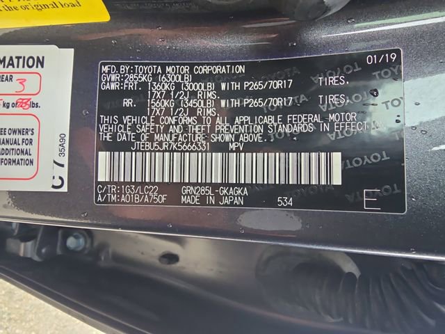 Used 2019 Toyota 4Runner TRD Off-Road Premium image 35