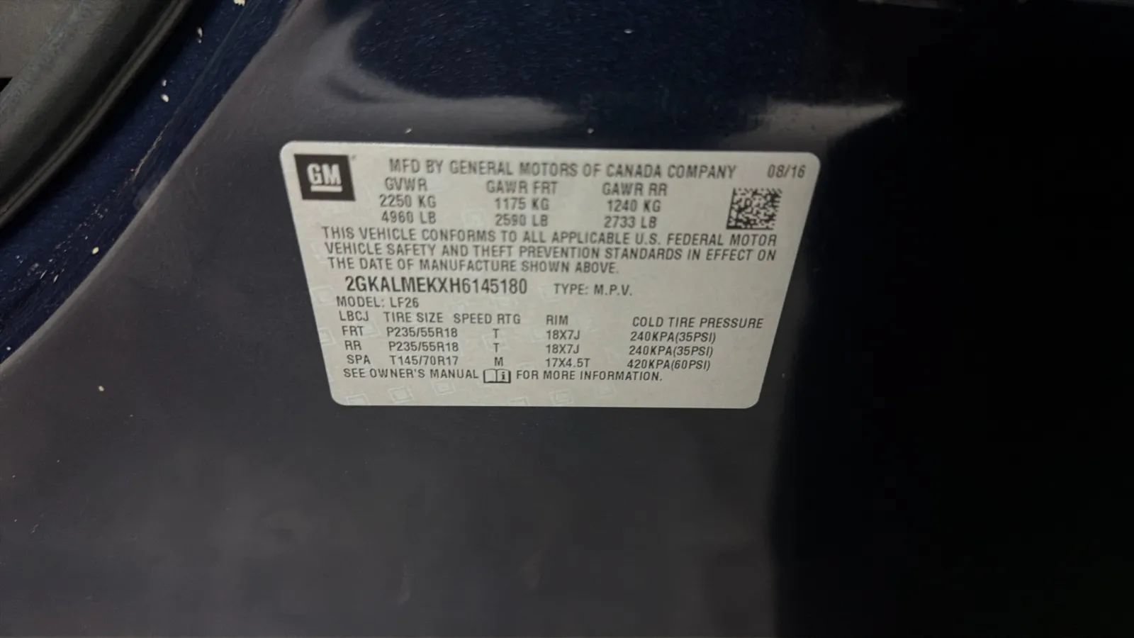 Used 2017 GMC Terrain SLE FWD image 22