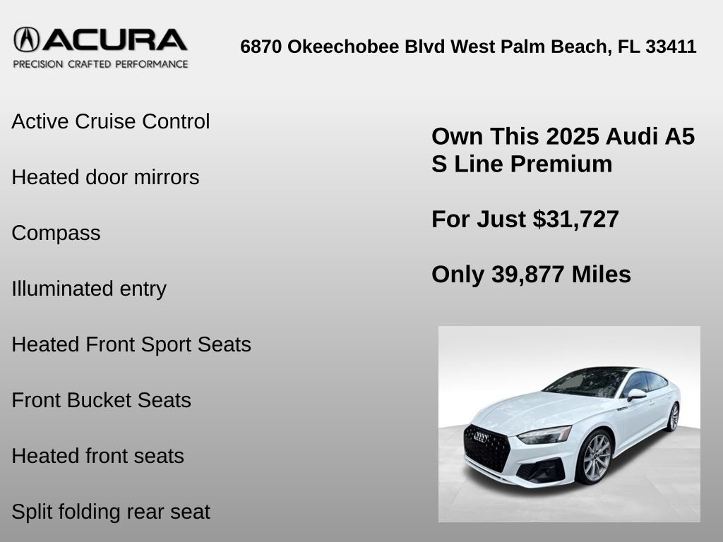 Used 2025 Audi A5 2.0T Premium Plus AWD/4WD image 12