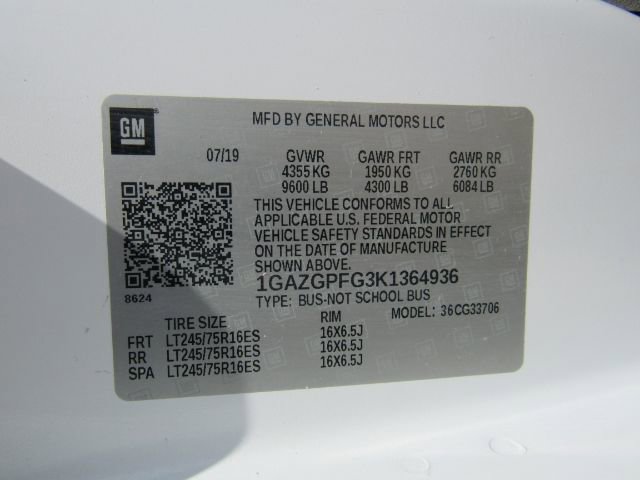 Used 2019 Chevrolet Express 3500 LT w/ LT Preferred Equipment Group image 43