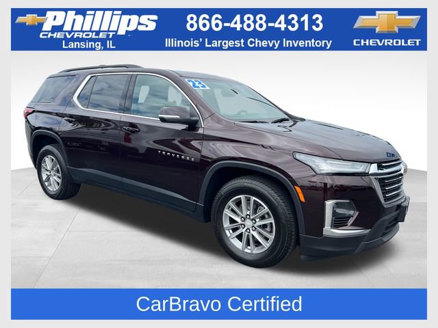 Certified 2023 Chevrolet Traverse LT w/ LPO, Floor Liner Package AWD/4WD 360° Tour