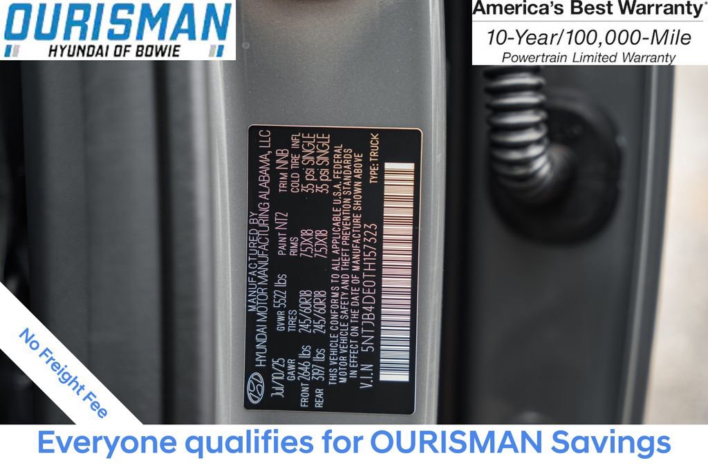 New 2026 Hyundai Santa Cruz SEL image 34