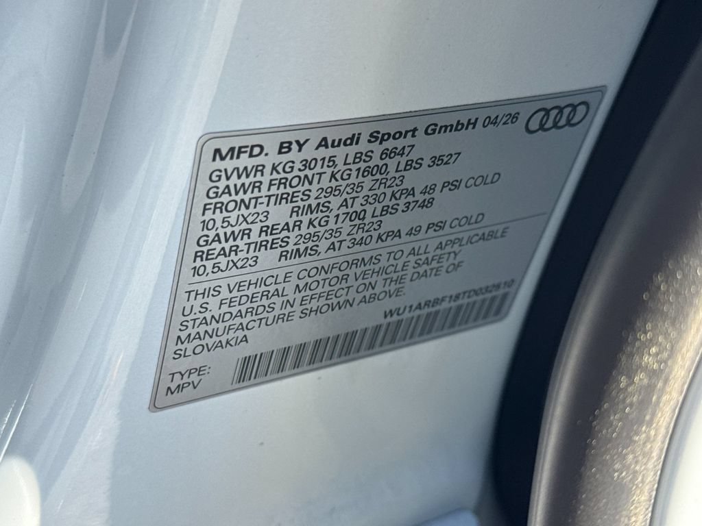 New 2026 Audi RS Q8 performance AWD/4WD image 28