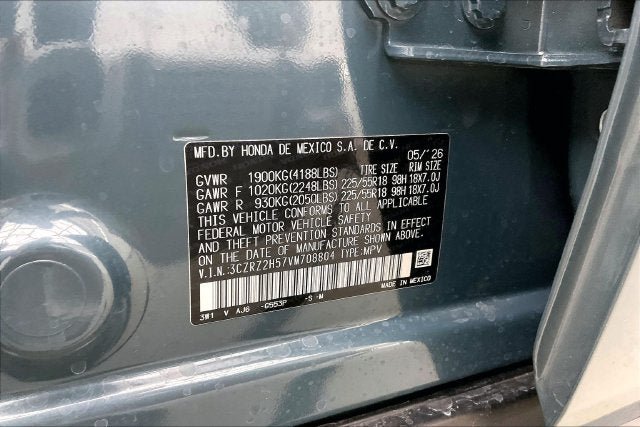 Certified 2027 Honda HR-V Sport image 32