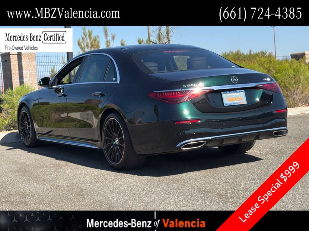 Certified 2026 Mercedes-Benz S 580 4MATIC Sedan image 10
