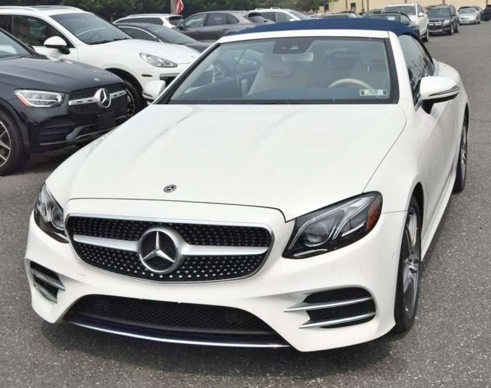Used 2018 Mercedes-Benz E 400 4MATIC Cabriolet w/ Premium 2 Package (Q02) image 1