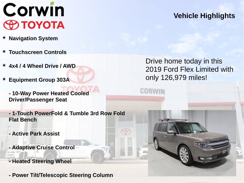 Used 2019 Ford Flex Limited w/ Equipment Group 303A AWD/4WD image 6