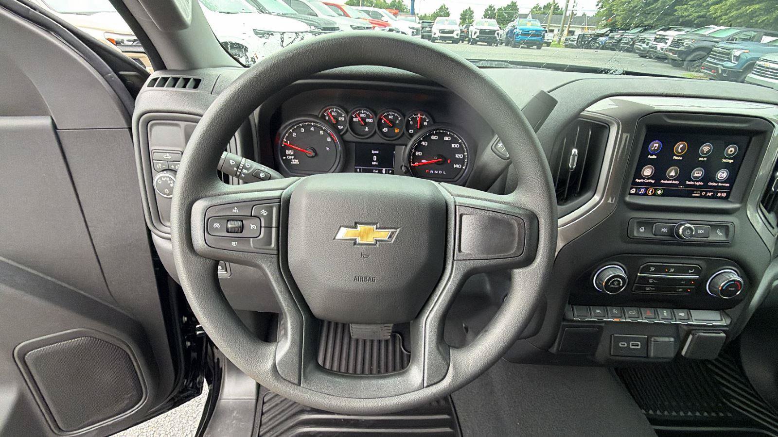 New 2026 Chevrolet Silverado 1500 Custom w/ Turbomax Blackout Package RWD image 21