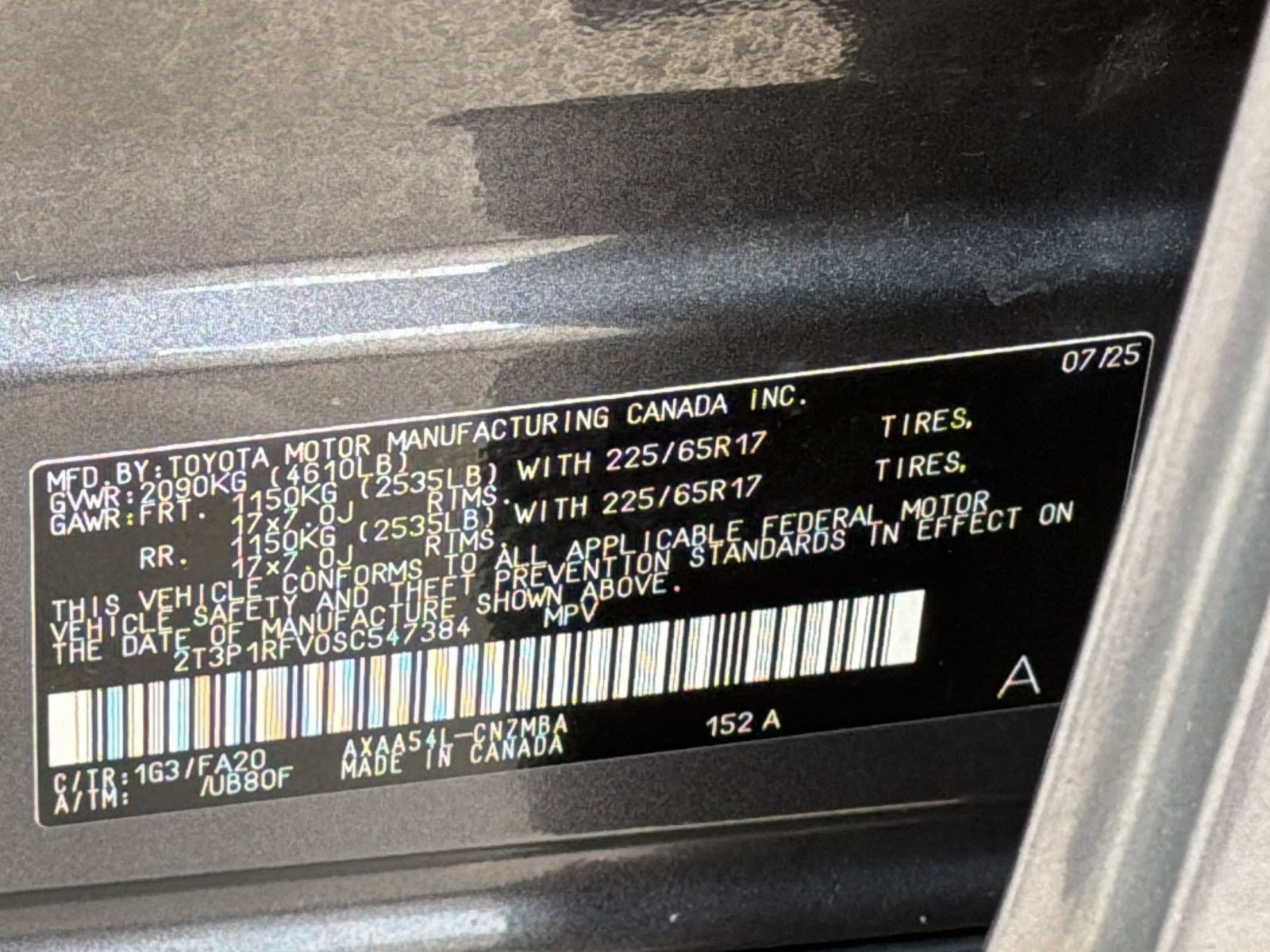 Used 2025 Toyota RAV4 XLE AWD/4WD image 24