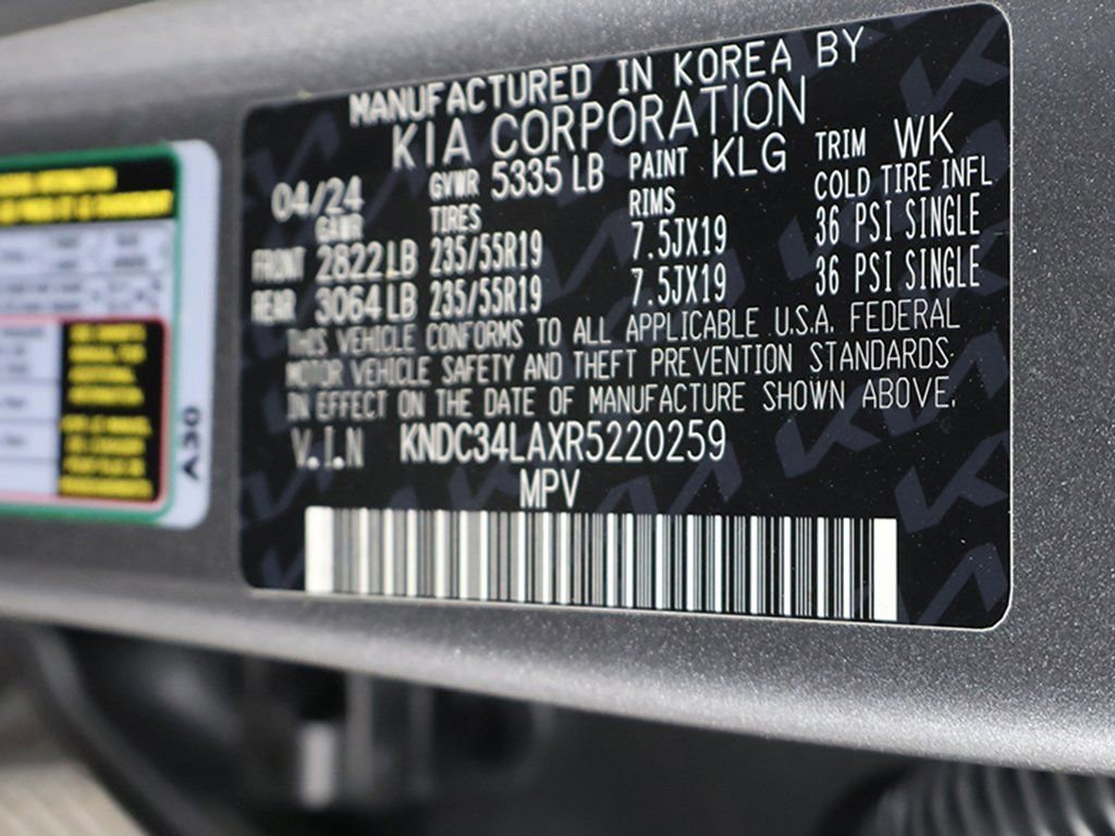 Used 2024 Kia EV6 Wind w/ Wind Technology Package image 47