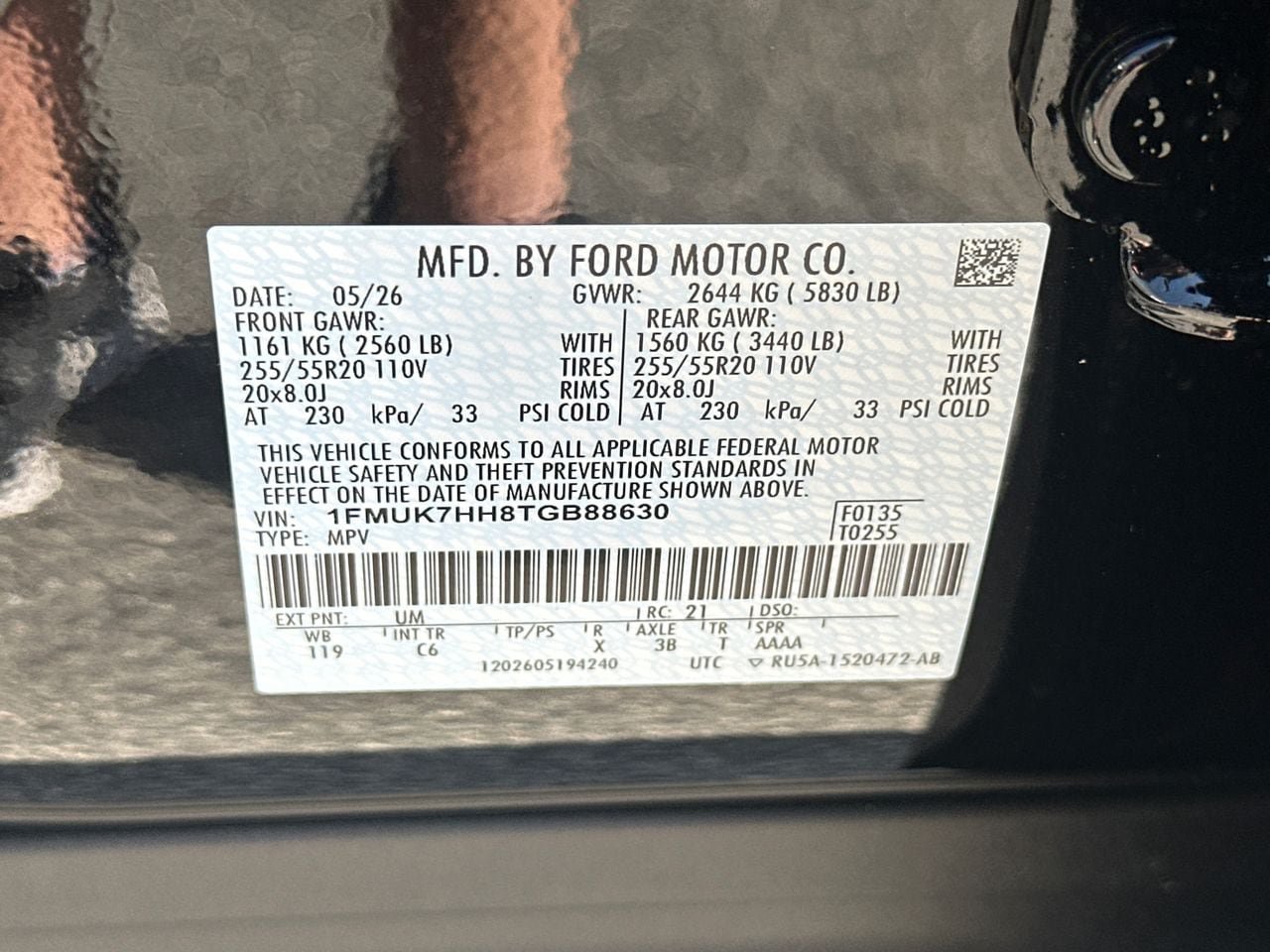 New 2026 Ford Explorer Platinum RWD image 32