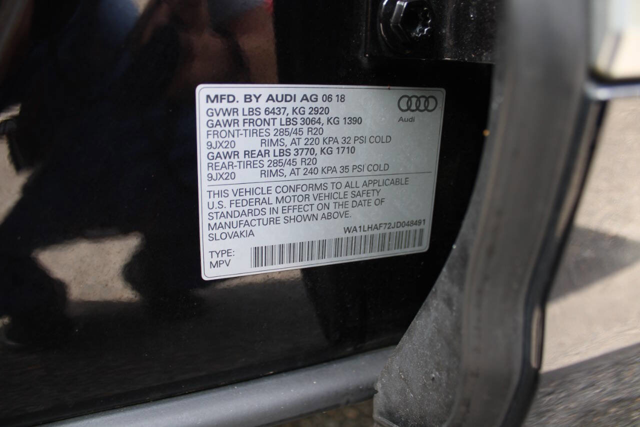 Used 2018 Audi Q7 2.0T Premium Plus w/ Premium Plus Package image 53