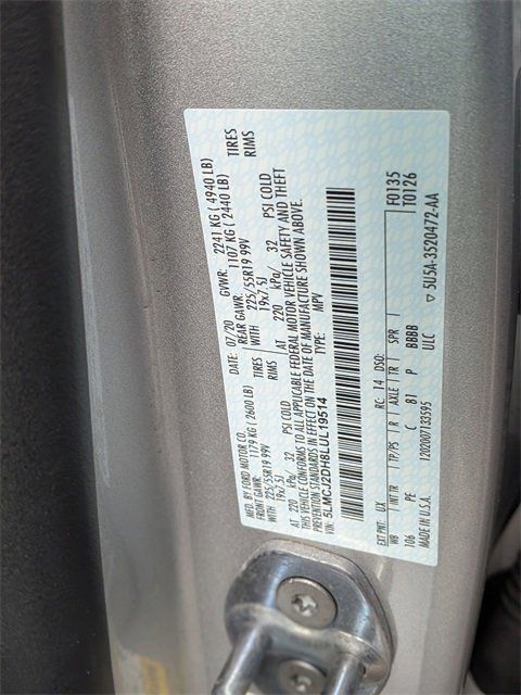 Used 2020 Lincoln Corsair Reserve w/ Equipment Group 201A image 41