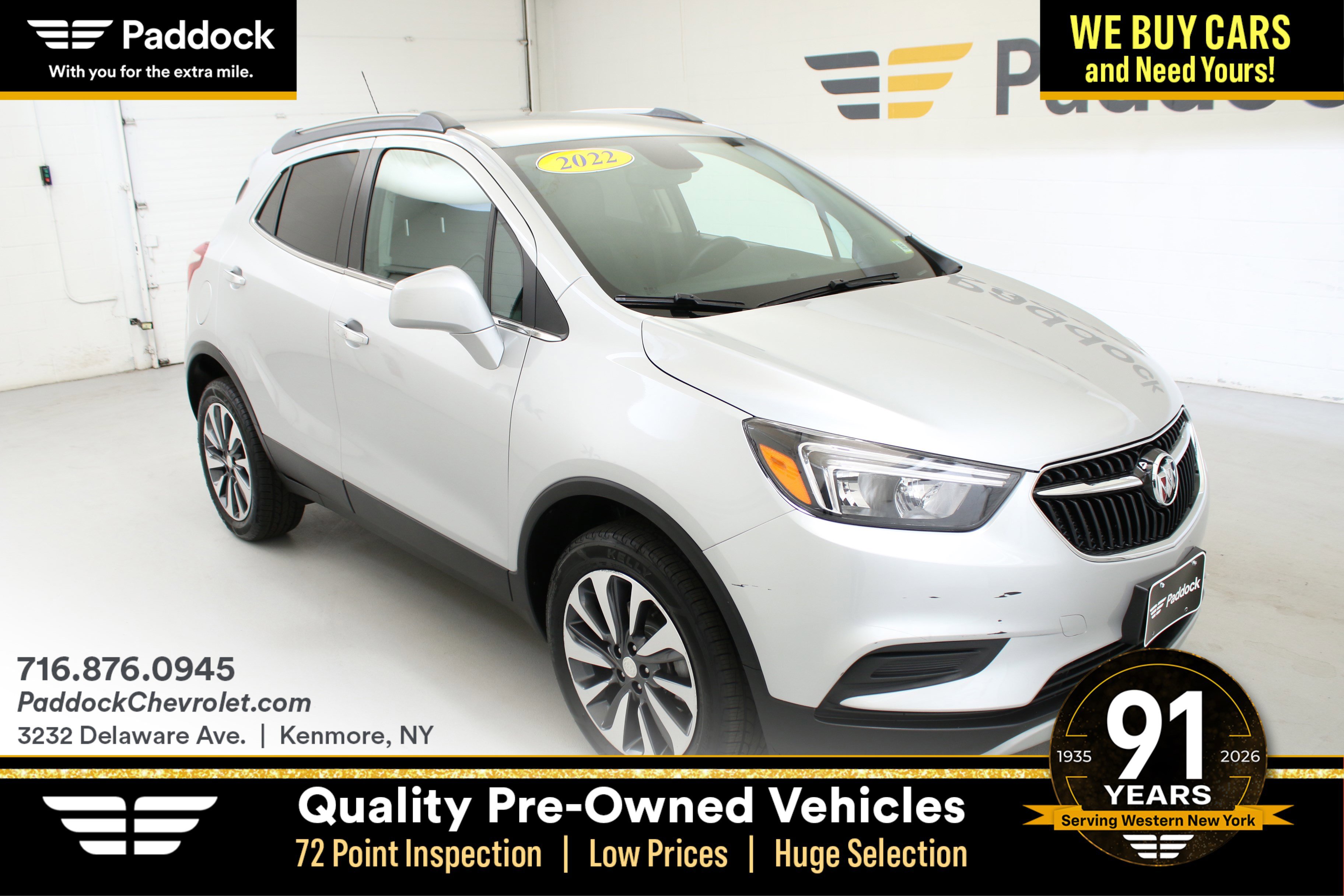 Used 2022 Buick Encore Preferred w/ Safety Package AWD/4WD image 1