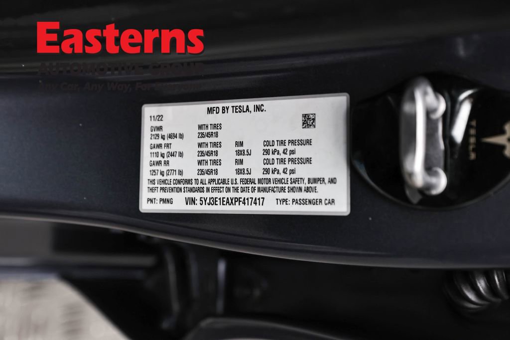 Used 2023 Tesla Model 3 Standard Range RWD image 30