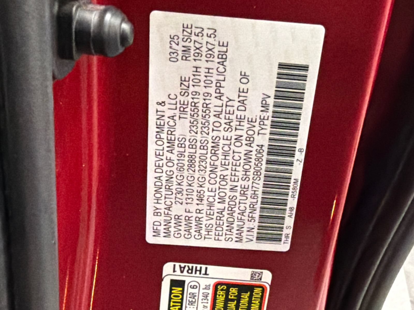 Used 2025 Honda Odyssey Sport-L image 34