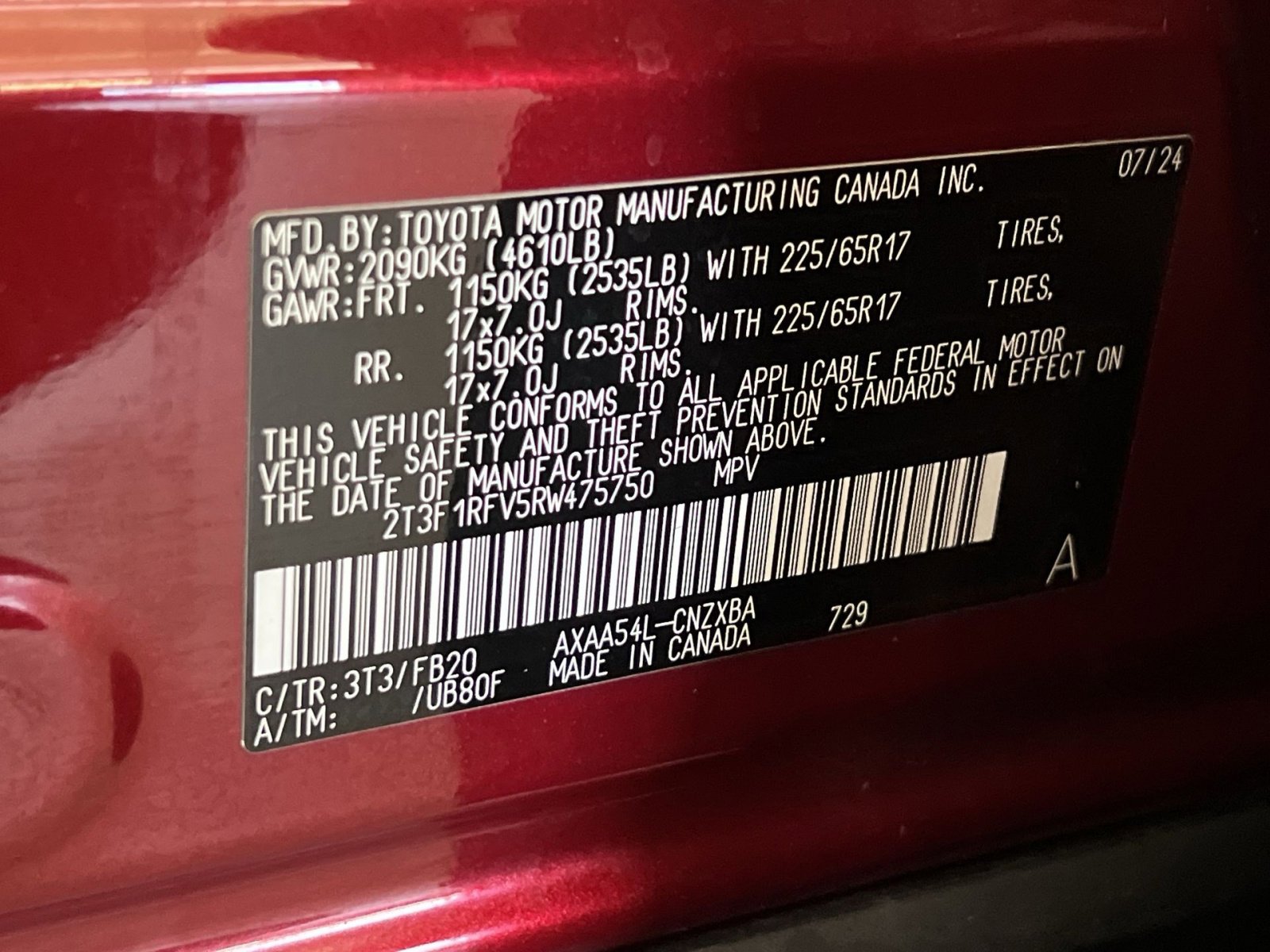 Used 2024 Toyota RAV4 LE AWD/4WD image 39