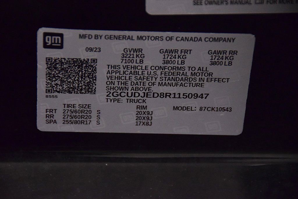 Used 2024 Chevrolet Silverado 1500 High Country w/ Z71 Off-Road Package image 16